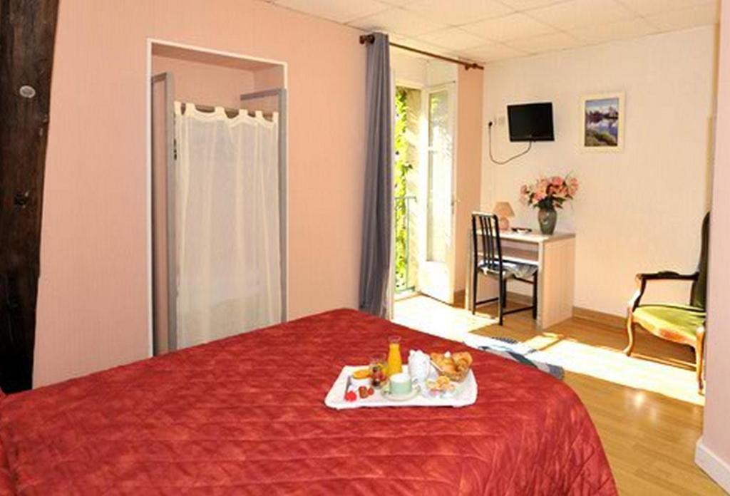 Hotel Le Compostelle Vézelay Zimmer foto